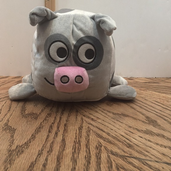 kohl's cares Other - Kohls‎ Cares Dada Plush Stuffed Animal Toy Gray Cow Black Dots Jimmy Fallon